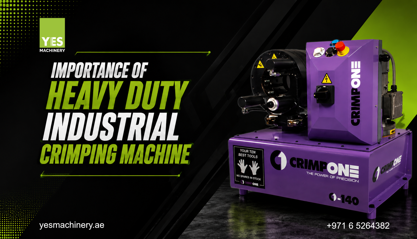 The Importance of  Heavy Duty Industrial Crimping Machine