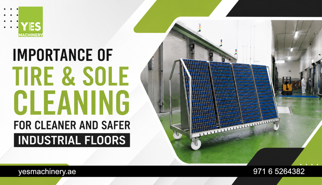Importance of Tire & Sole Cleaning for Cleaner and Safer Industrial Floors