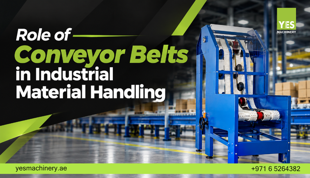 Role of Conveyor Belts in Industrial Material Handling