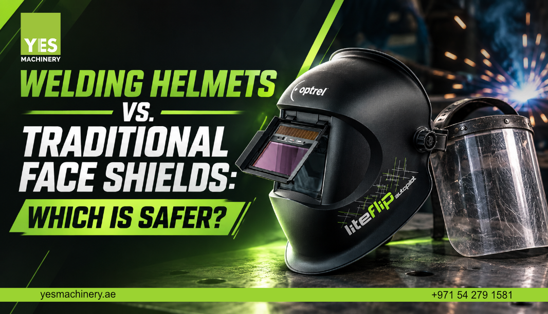 Welding Helmets vs. Traditional Face Shields