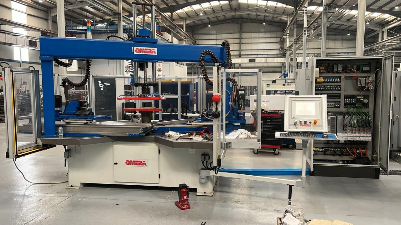 Omera CNC trimming beading machine installed at Giffin Traffiks LLC