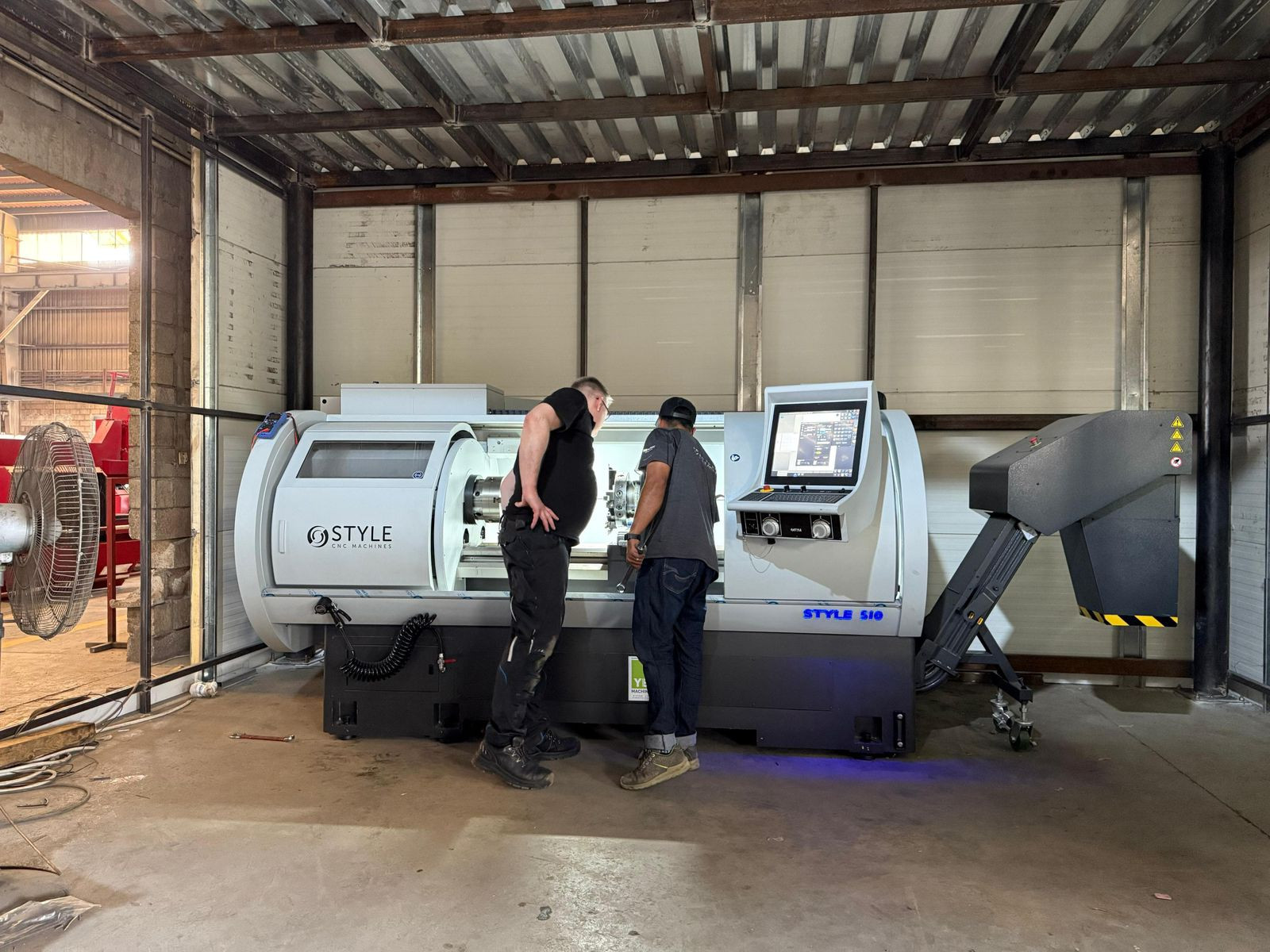 Style 510 CNC Lathe Installed At Extra Co Industries LLC