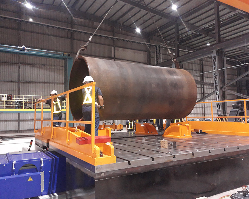 Long Seam and Circ Seam milling machine