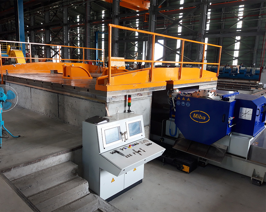 Long Seam and Circ Seam milling machine