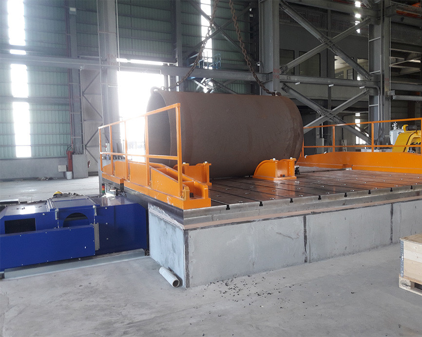 Long Seam and Circ Seam milling machine