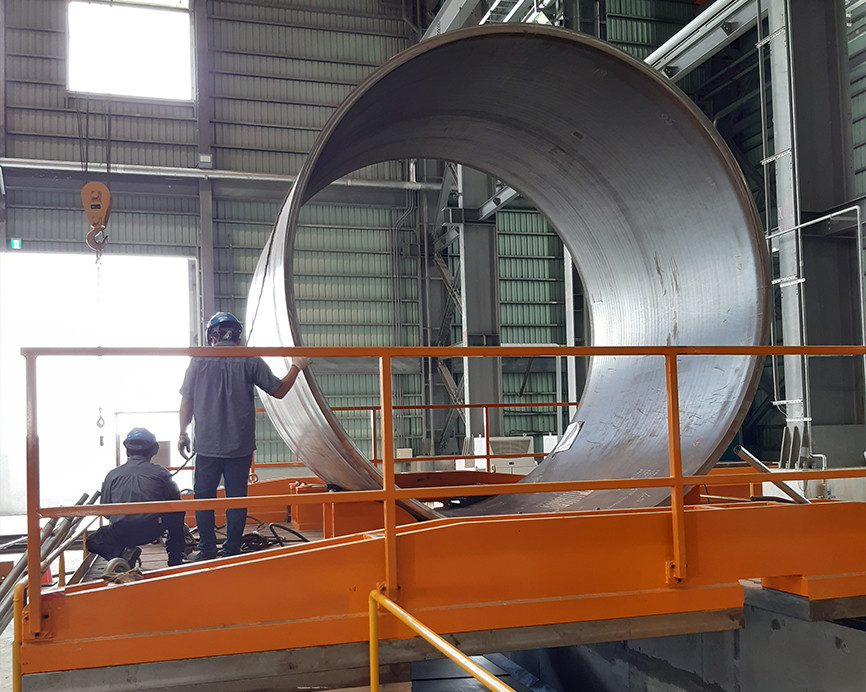 Long Seam and Circ Seam milling machine