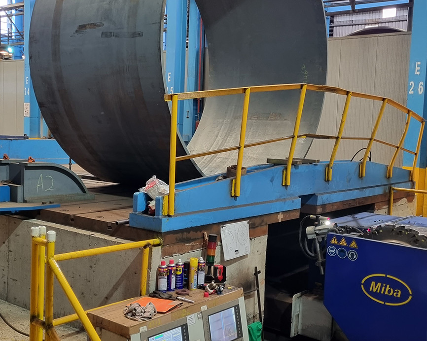 Long Seam and Circ Seam milling machine