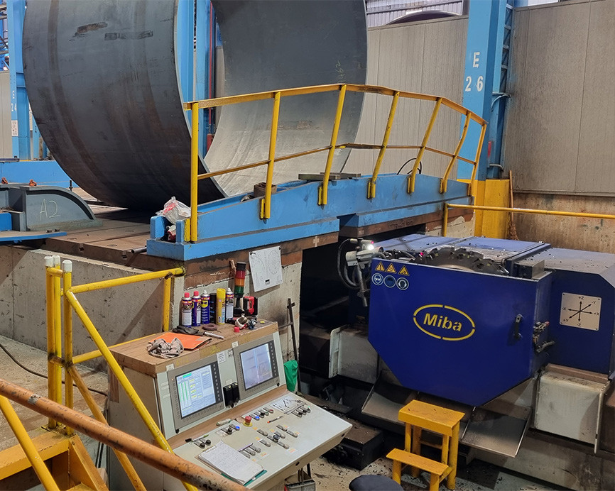 Long Seam and Circ Seam milling machine