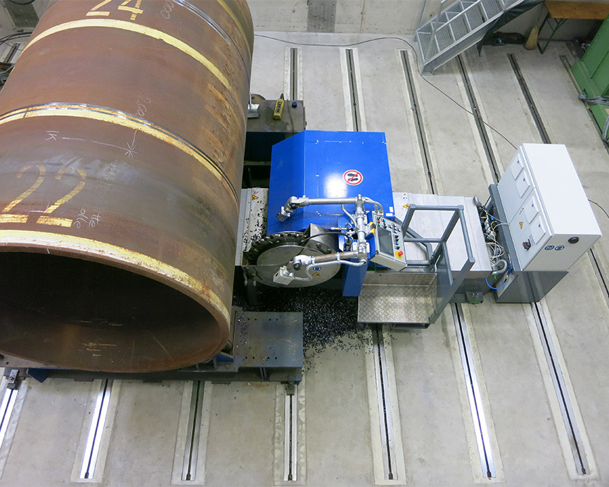 Long Seam and Circ Seam milling machine