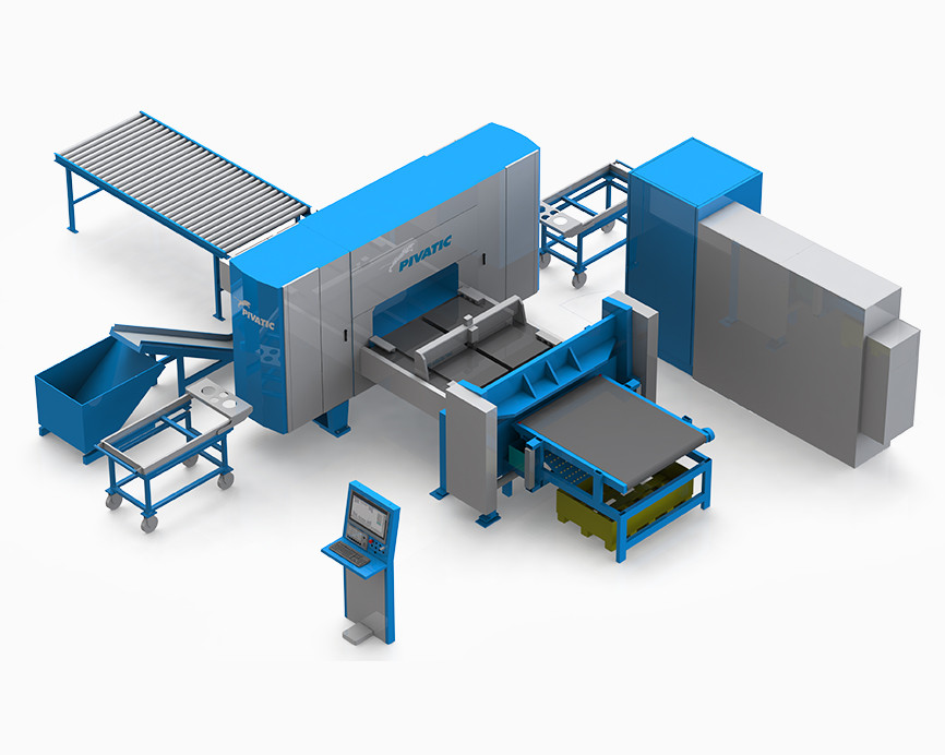 PivaPunch Coils Blanks Flexible Punching