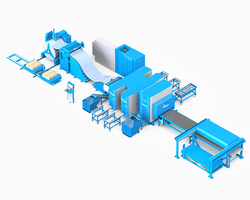 PivaPunch Coils Press Tool Large Tool Stacking