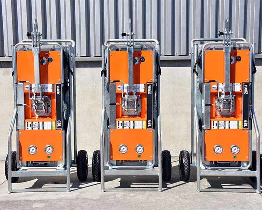 Viavac GBL-500 on Transport Carriage