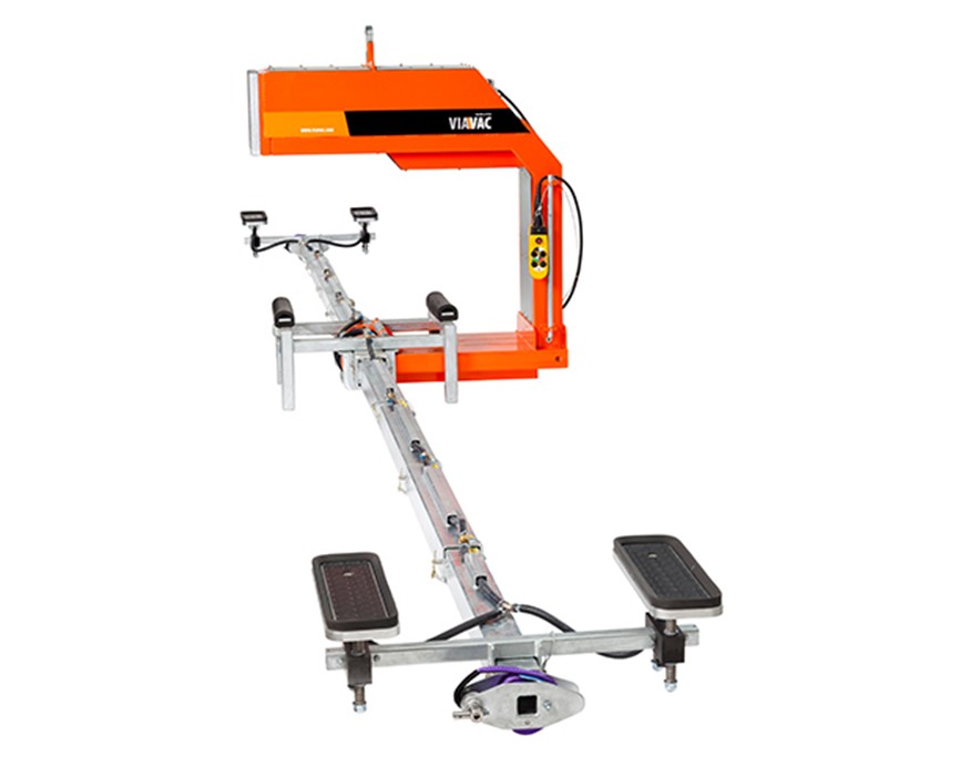 Viavac Rotaboy for lifting & flipping of Sandwich Panels