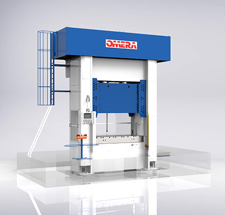 Hydraulic presses monolithic