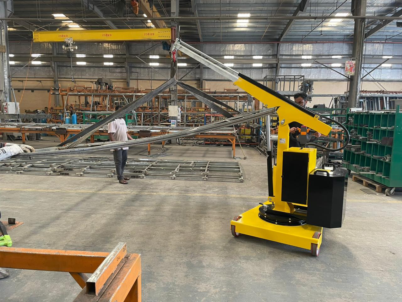 aluminium frame lifting