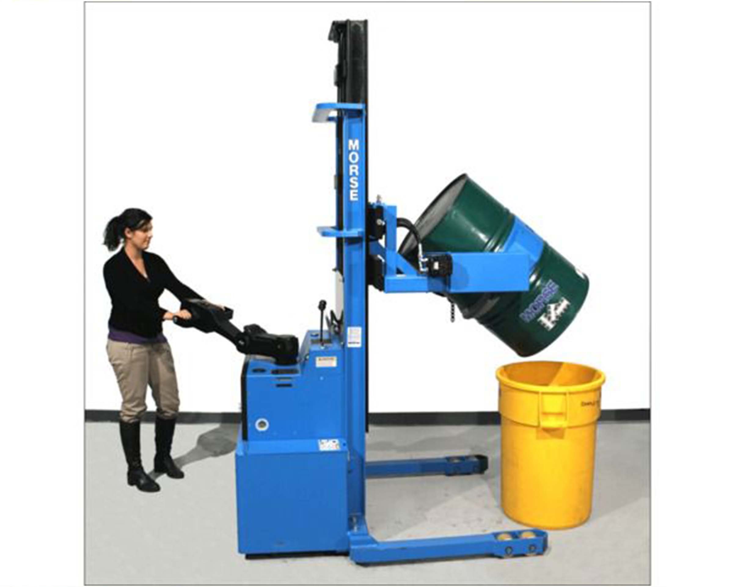 power propelled drum handlers